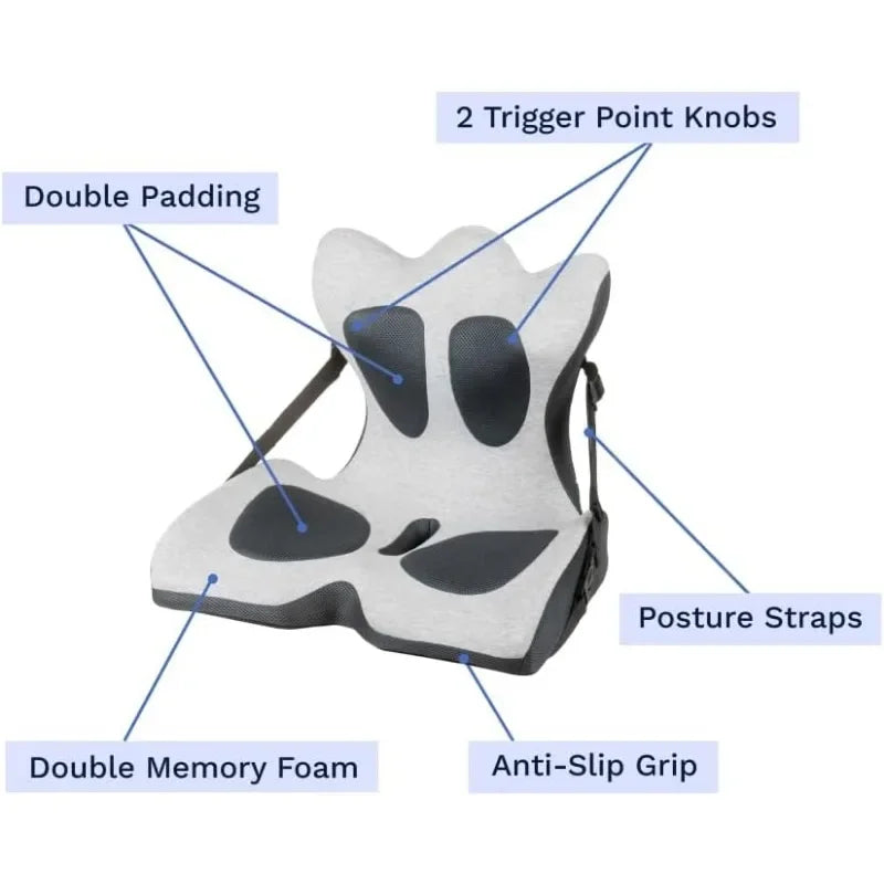 posture pro- back seat cushion chair